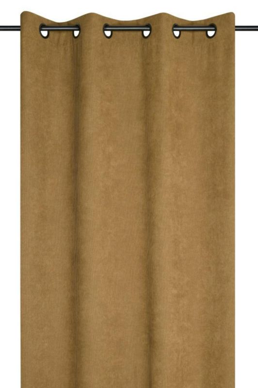Zasłona DANDY STOF 140x260 cm camel sztruks 1 szt.