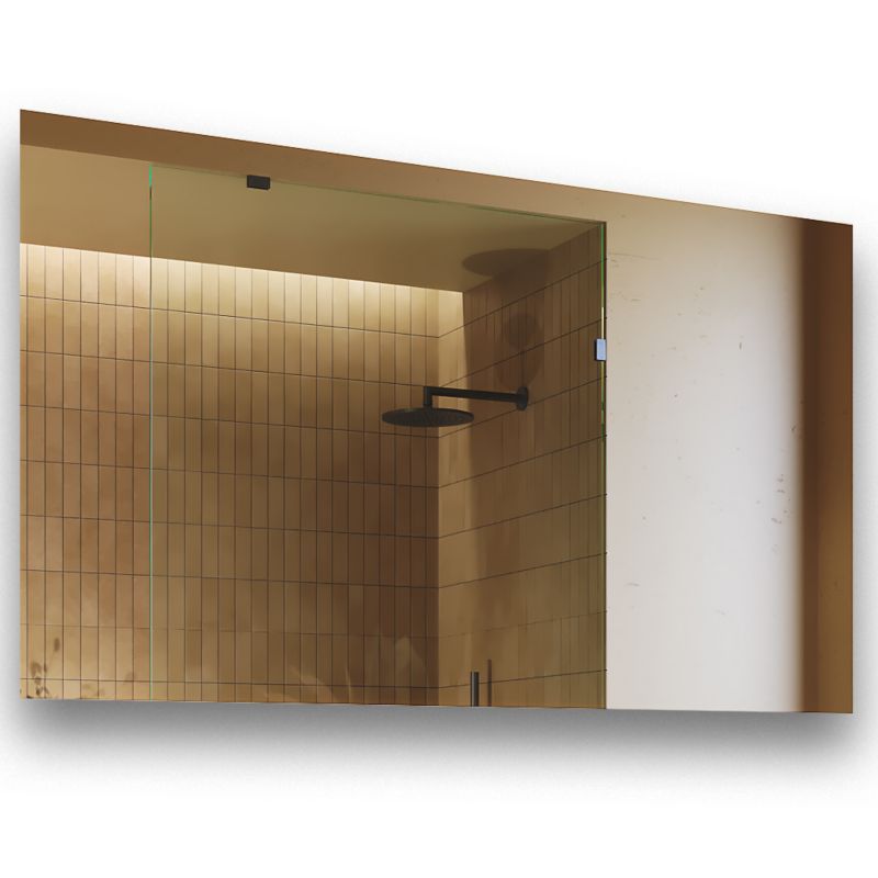 Lustro podświetlane łazienkowe poziome LED Artforma 120x70 Barwa Zimna 1 szt.