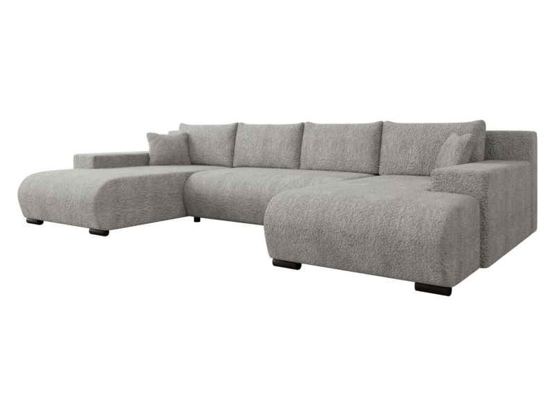 Narożnik z funkcją spania MIRJAN 24 Nojan U jasnoszary 1 szt.