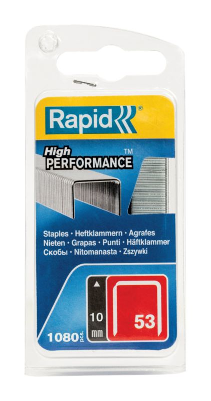 Zszywki galwanizowane Rapid 53/10 mm 1080 szt.