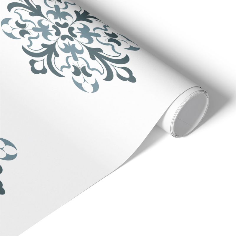 Samoprzylepna Okleina Meblowa Tulup 65x130 cm Klasyczne ornamenty Okleina Na Biurko I Regał 1 rol.