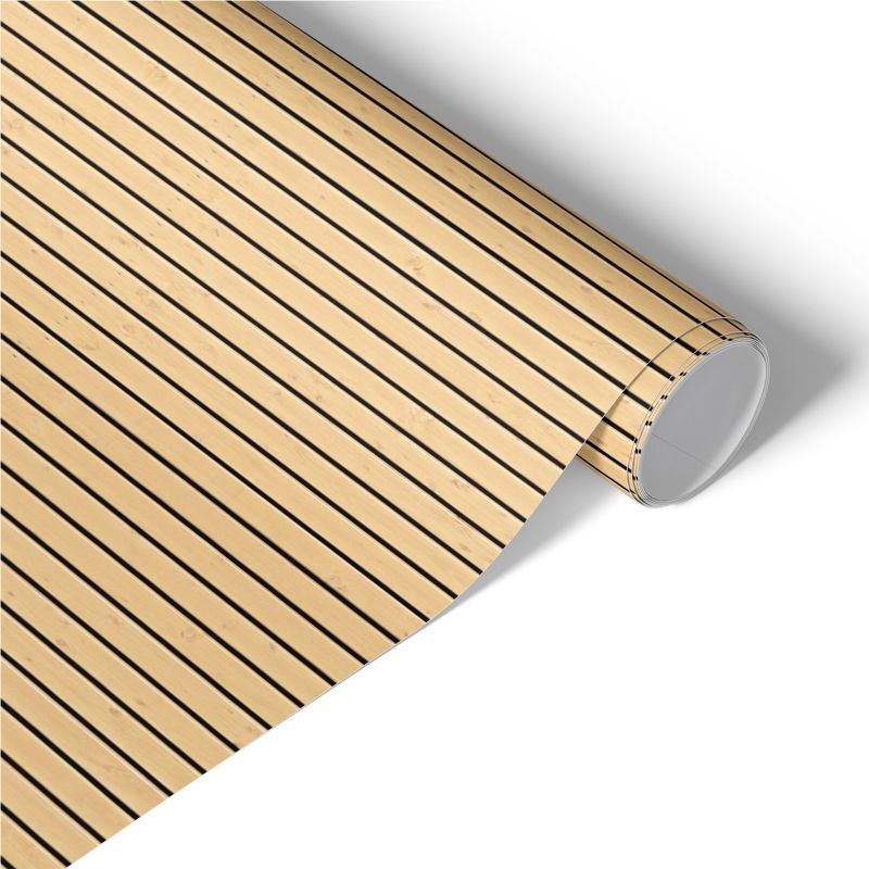 Okleina Meblowa Tulup 75x150 cm Drewniane pasy Ekspresowa Metamorfoza Frontów i Szaf 1 rol.