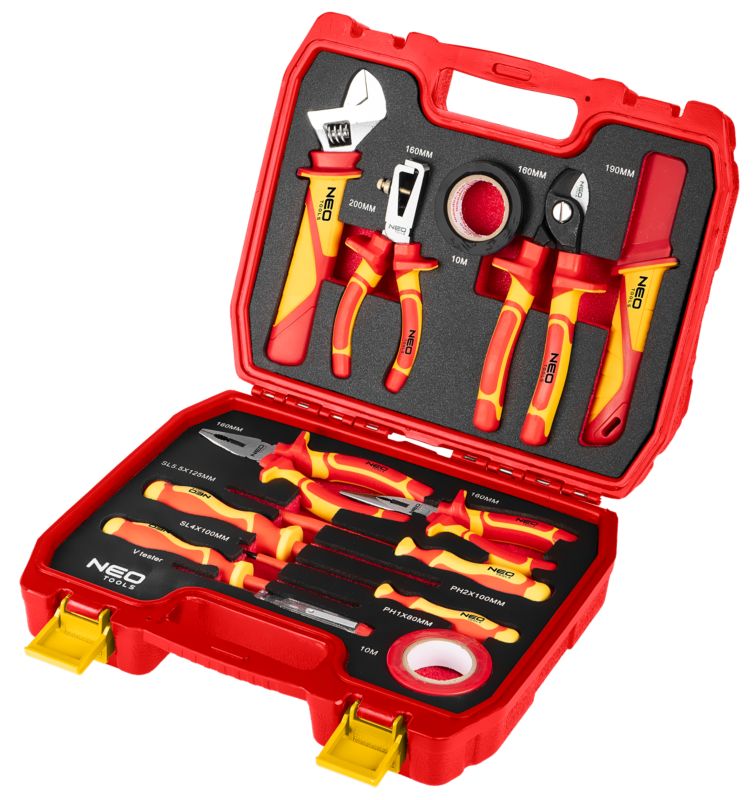 Zestaw narzędzi dla elektryka Neo Tools 13 elementów