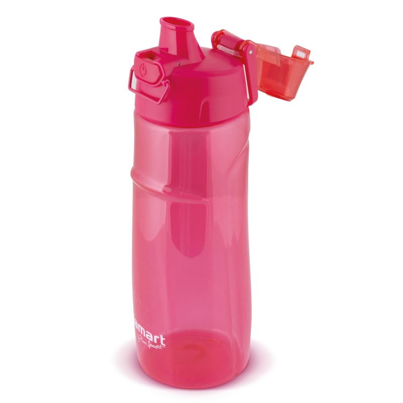 Bidon Z Ustnikiem Lamart LT4063 Lock Różowy 700 ml 1szt