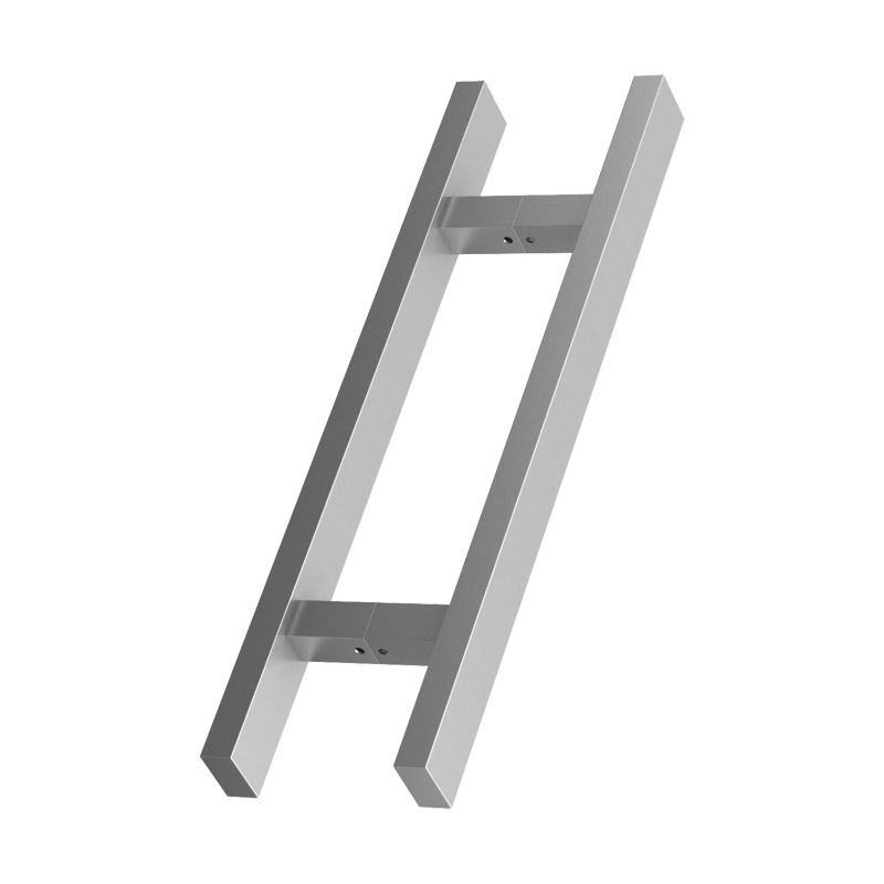 Pochwyt do drzwi PINOX dwustronny prostokątny 90 stopni - stal nierdzewna 40x20x500 mm (Satyna) 1 szt.