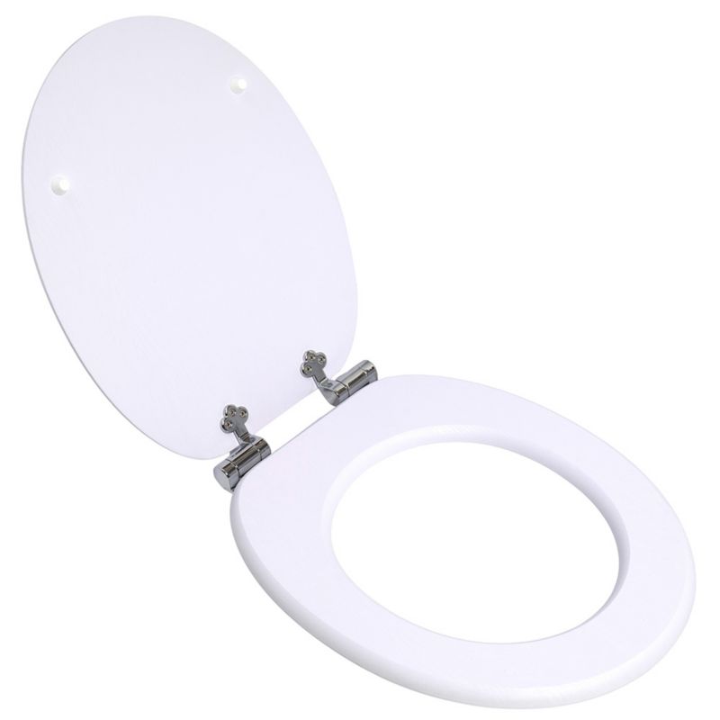 Deska sedesowa do WC Rodeno wolny opad faktura drewna 1 szt.