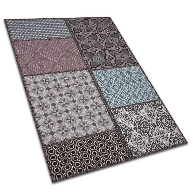 Dywan Ogrodowy Tulup 60x90 cm Do Ogrodu, Na Taras Połączenie wzorów 1 szt.