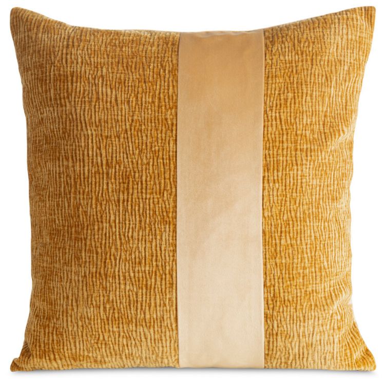 Poszewka Szenilowa Carla Eurofirany Miodowa 45X45 Cm Dekoracyjna Na Poduszkę 1 Szt.