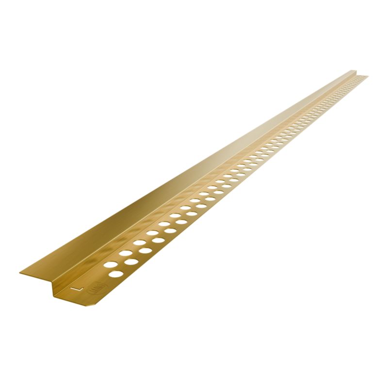 Listwa JANO spadkowa przyścienna L130 lewa złota 1 szt.