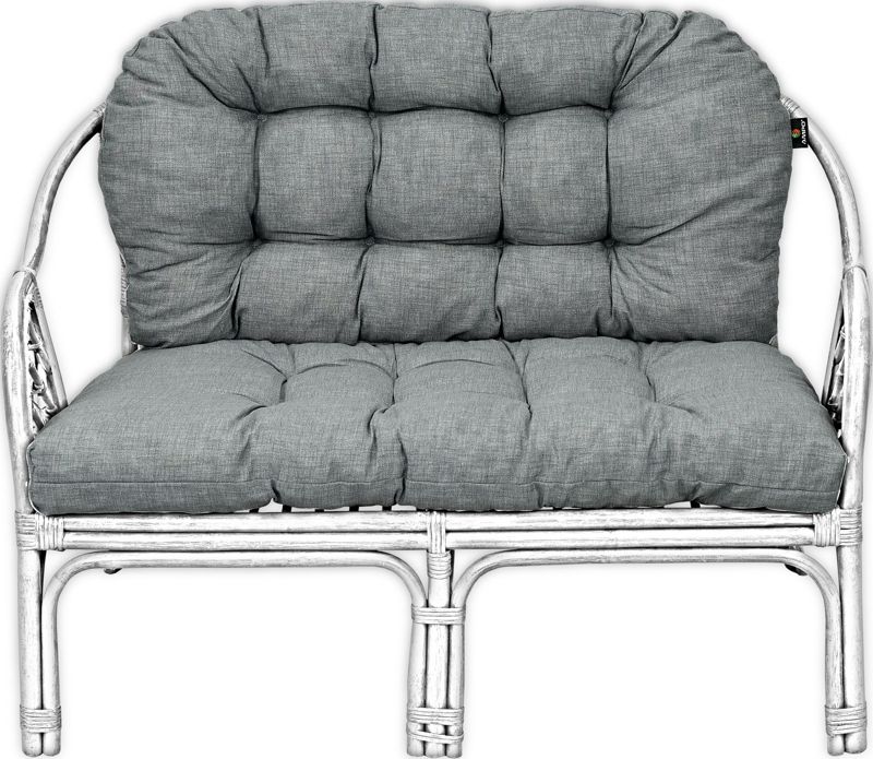 Poduszka na sofę rattanową AMPO ATHENA szary 1 szt.