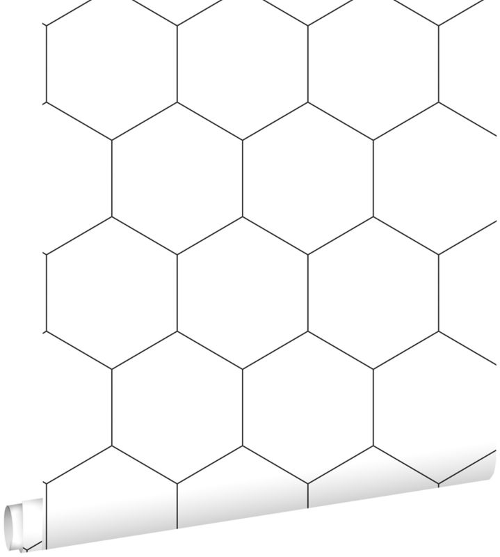 Tapeta ESTAhome klątwa czarno-białym 53 cm x 10.05 m - 1 rol.