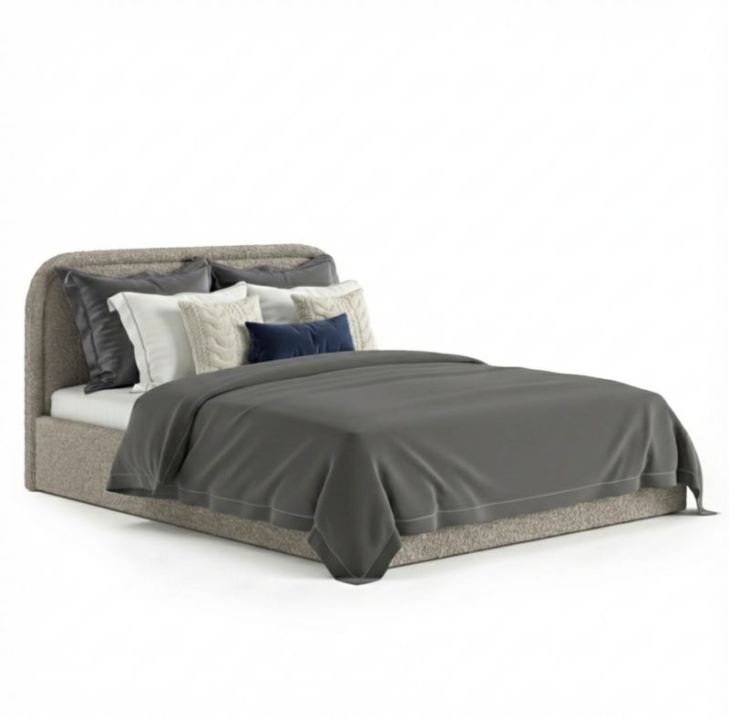 Łóżko Tapicerowane MAJESTY 140x200 Stelaż Pojemnik Na Pościel Abriamo 03 1 szt.
