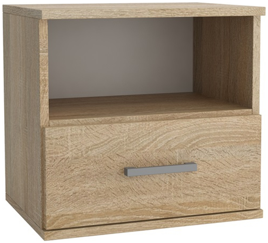 Nowoczesna szafka nocna do sypialni z szufladą 48 cm GRETA