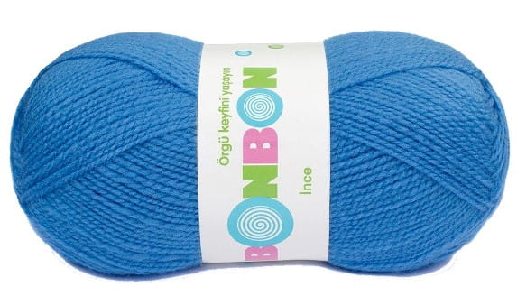 włóczka Bonbon Ince 100gr kol. 98597 / ciemny błękit