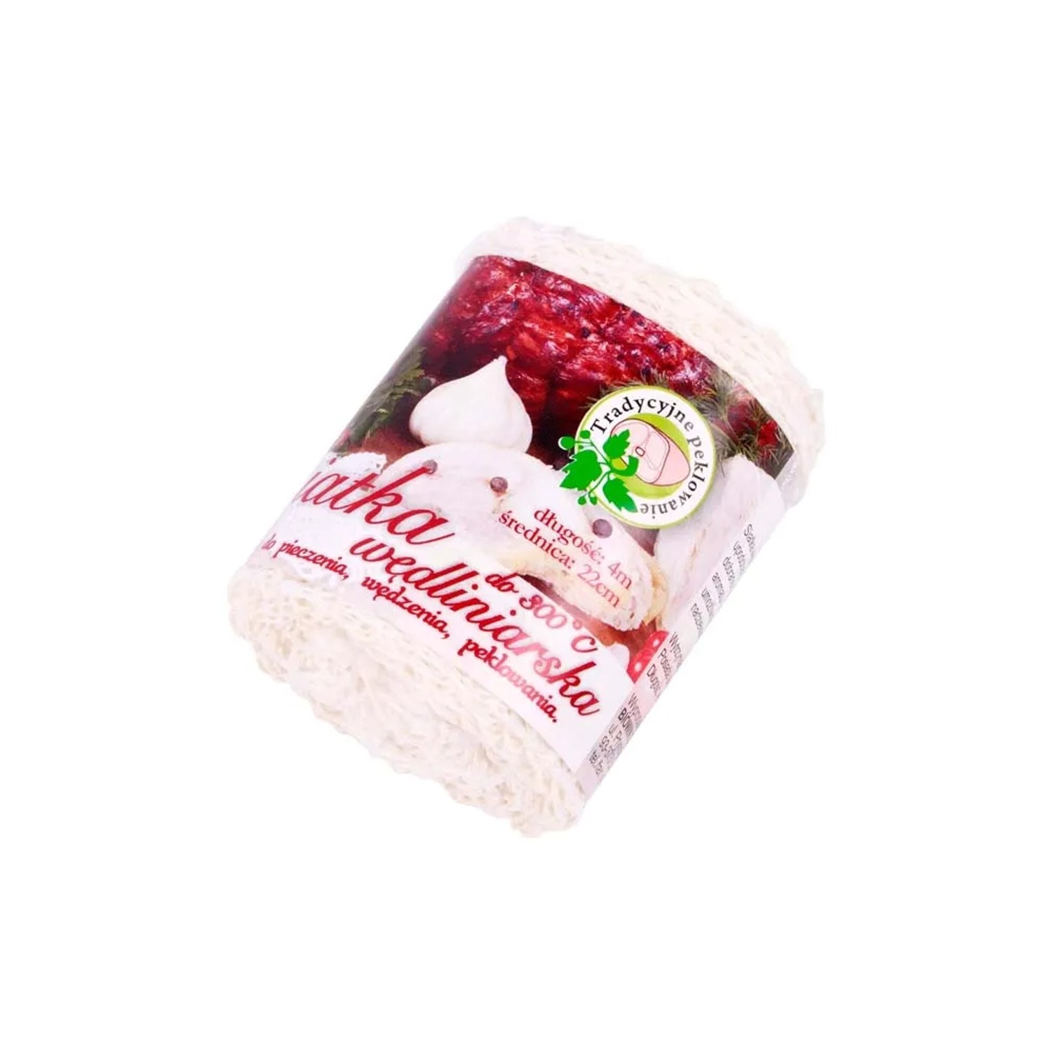 Siatka wędliniarska do pieczenia, wędzenia, peklowania - 4 m