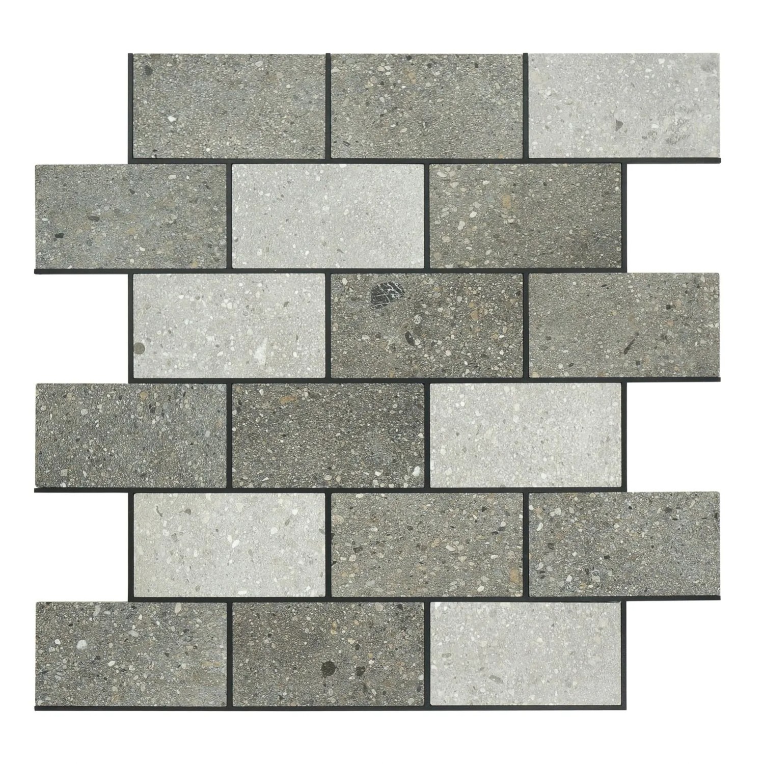 Mozaika ścienna samoprzylepna płytka Kamień 26,3x30