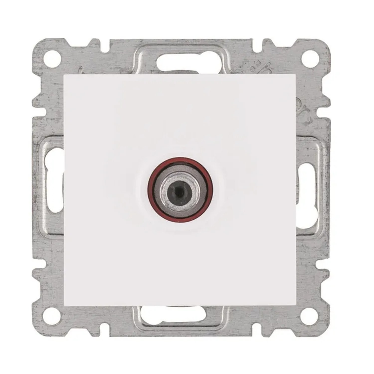 Gniazdo SAT Lumina białe