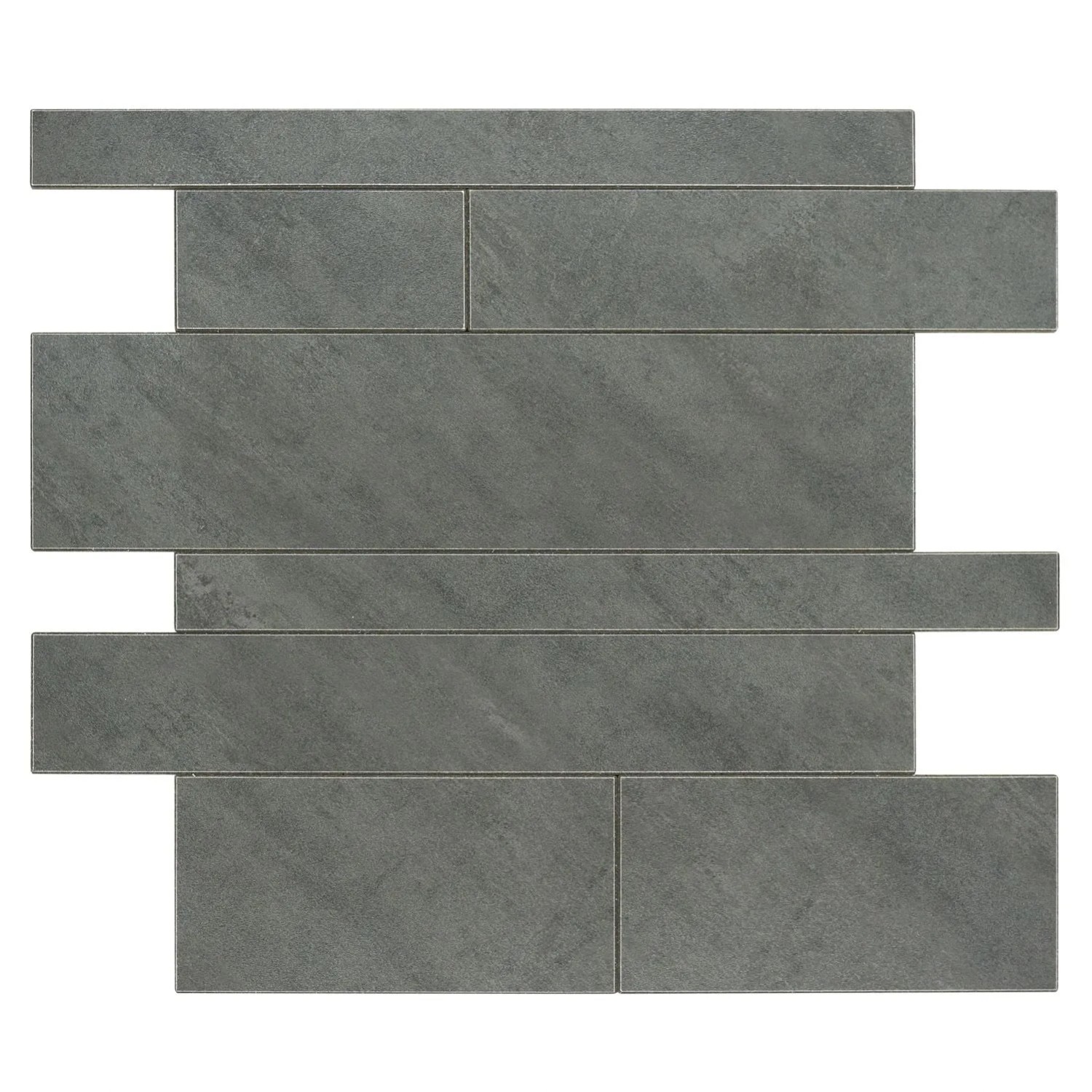 Mozaika ścienna samoprzylepna płytka Szara 29,5x29,8