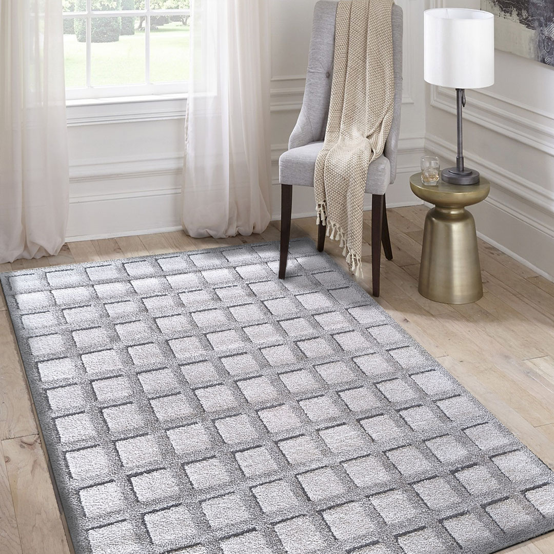 Dywan nowoczesny mięciutki Serenity 03 - szary