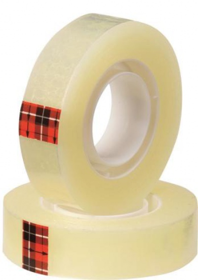 Taśma klejąca Scotch 508, 15mmx33m, transparentny żółty