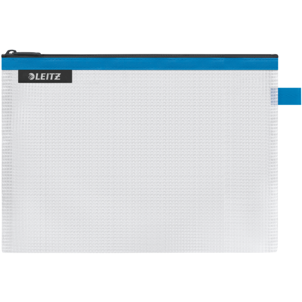 Koszulka/kosmetyczka z suwakiem Leitz Wow, wodoodporna, niebieski