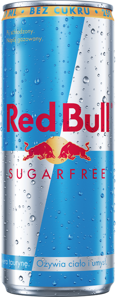 Napój energetyczny Red Bull, bez cukru, 250ml, KAUCJA