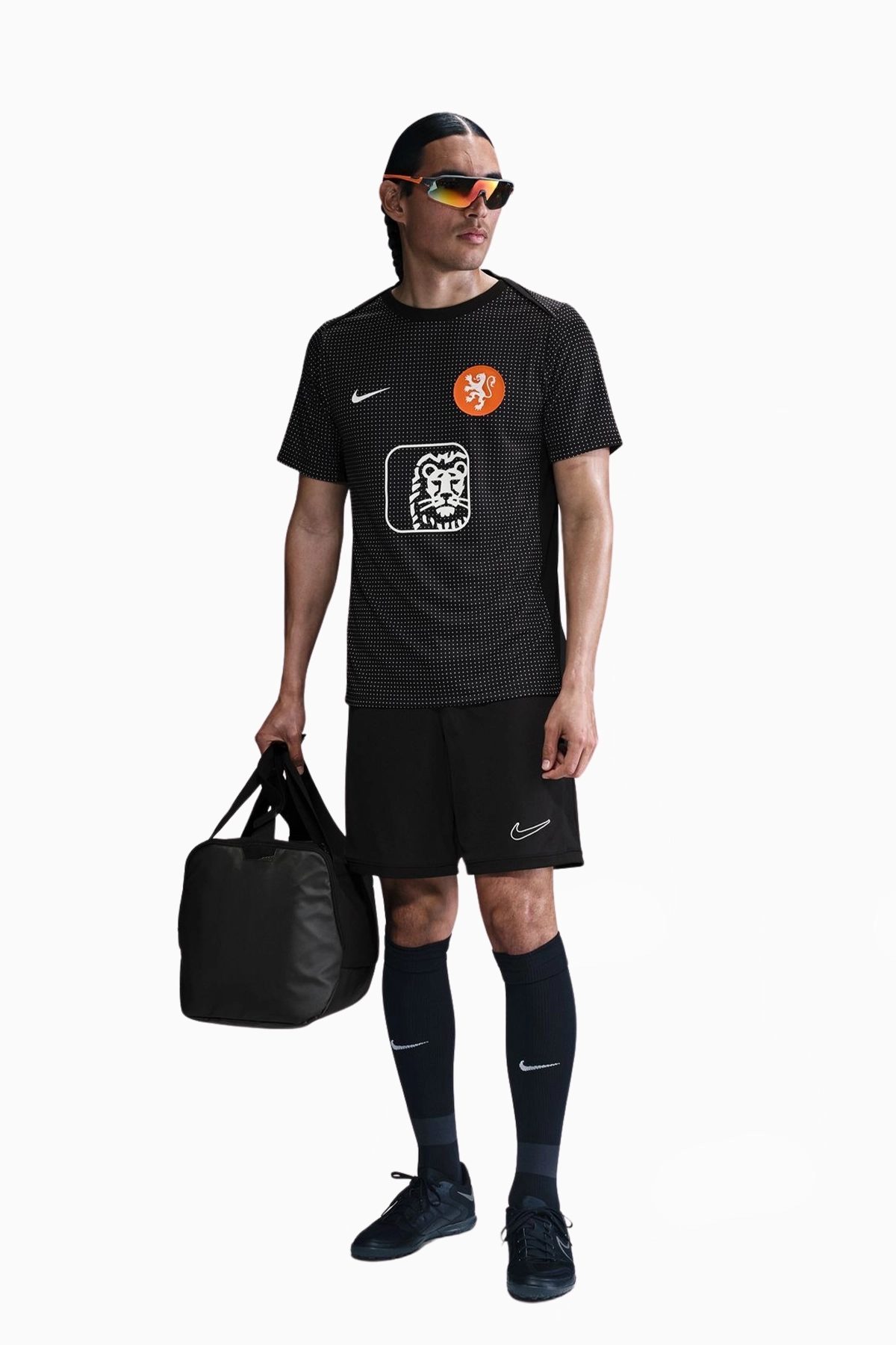 Koszulka Reprezentacji Holandii Nike 2025 Academy Pro - Czarny