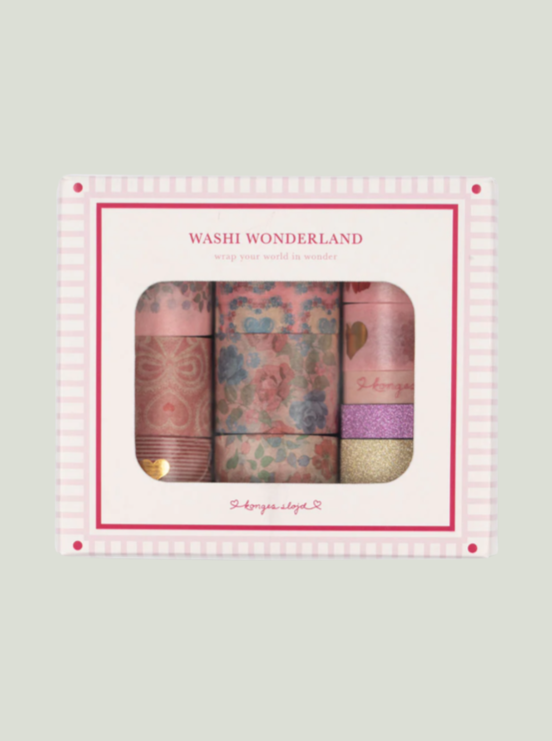 Taśmy WASHI WONDERLAND multi Konges Sløjd