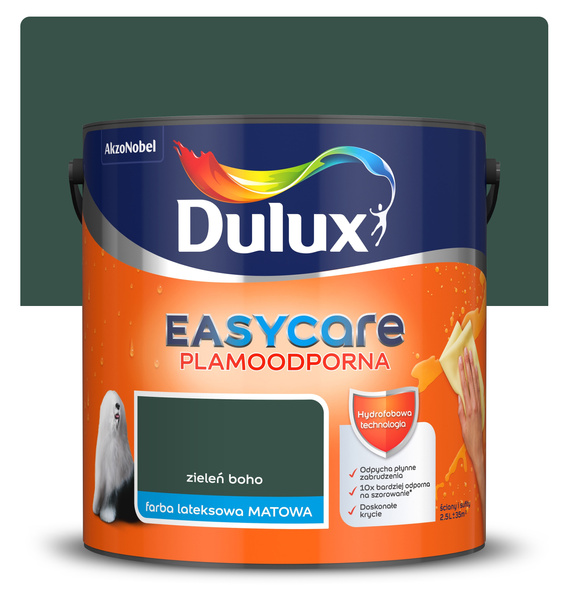 Farba Easycare Zieleń boho 2,5L Dulux