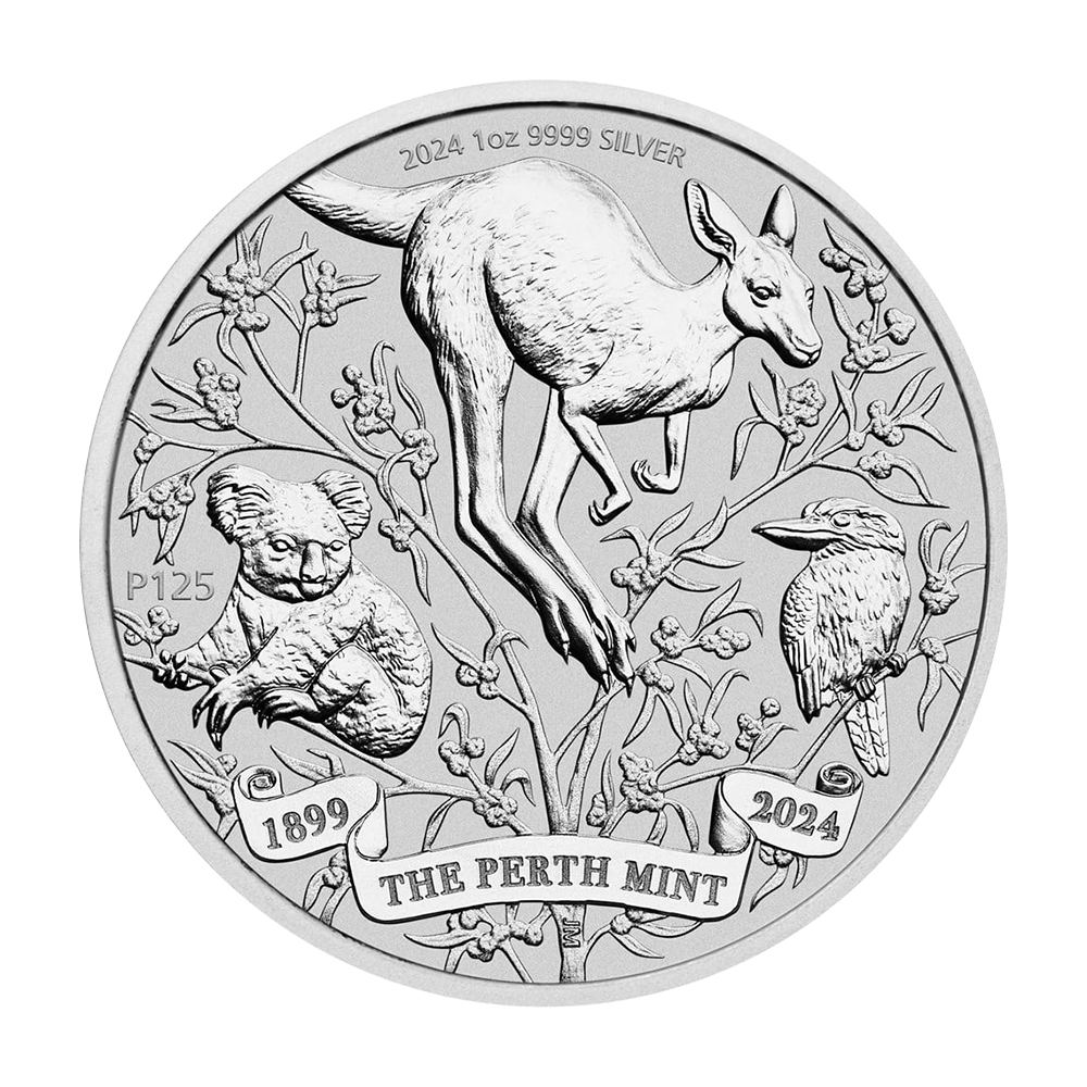 Srebrna moneta 125. rocznica Perth Mint 1 uncja - wysyłka 24 h! - Mennica Skarbowa