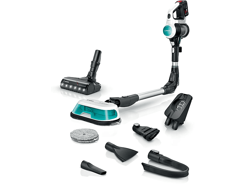 Odkurzacz bezprzewodowy BOSCH BCS71HYG4 Unlimited 7 ProHygienic Aqua Biały