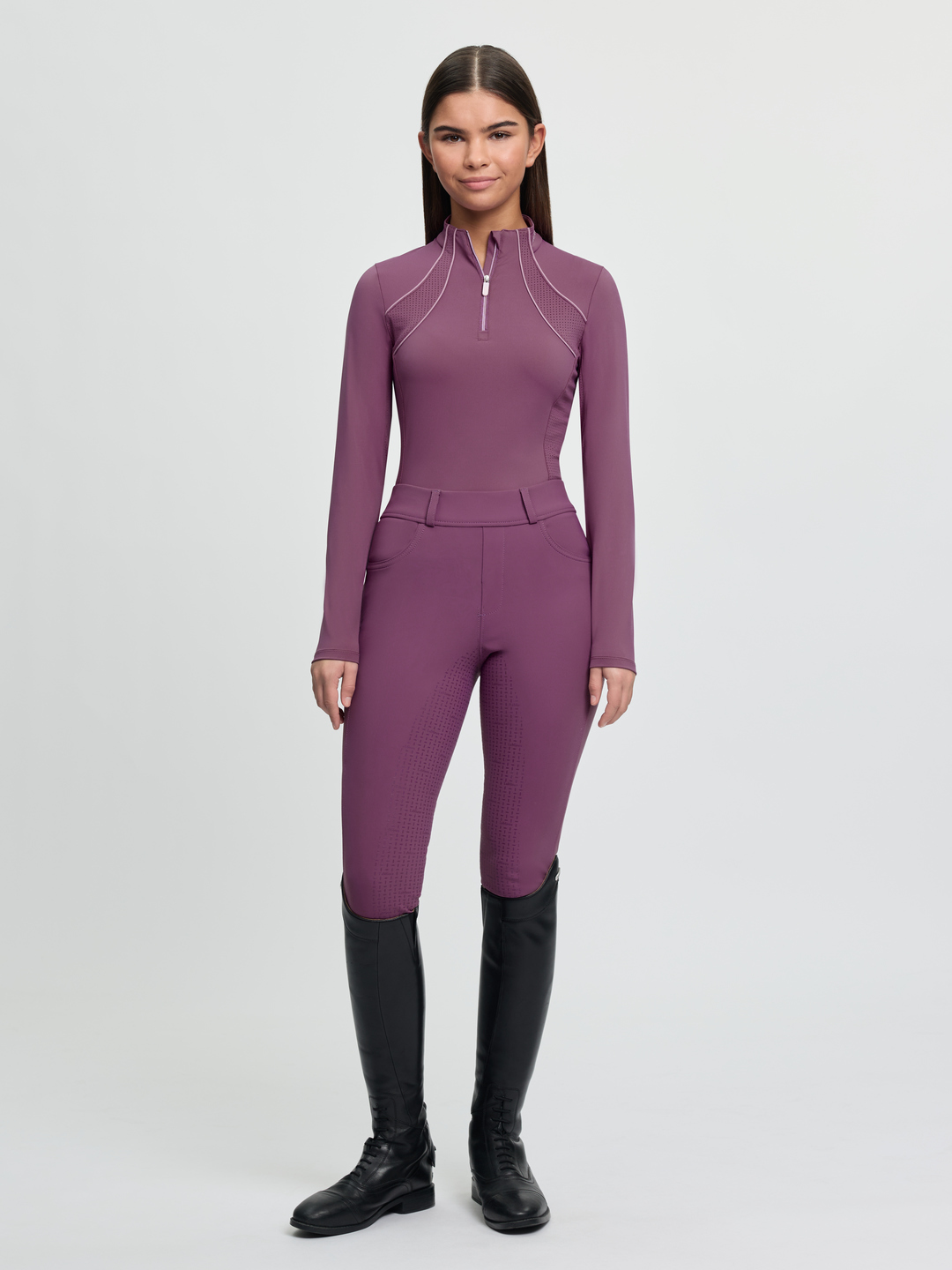 LeMieux legginsy jeździeckie Ella Mallow junior