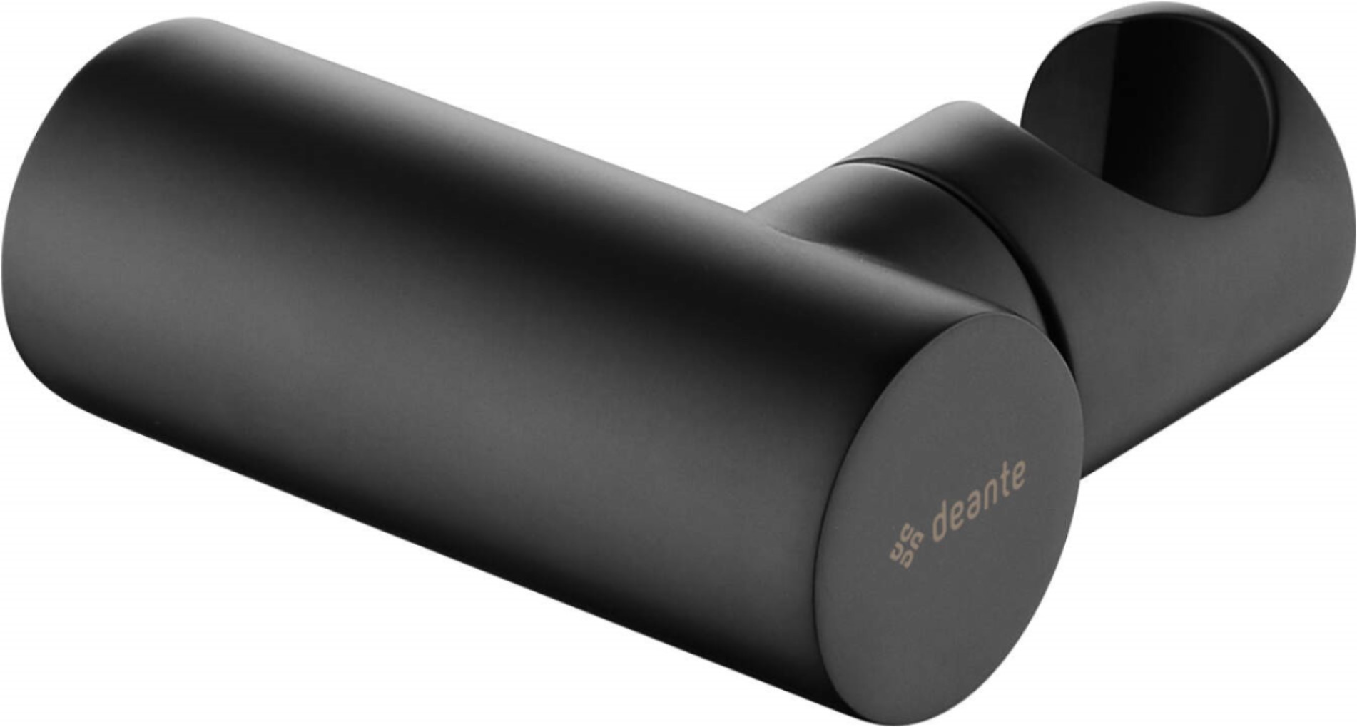 Deante Round uchwyt prysznicowy czarny mat ANRN21U