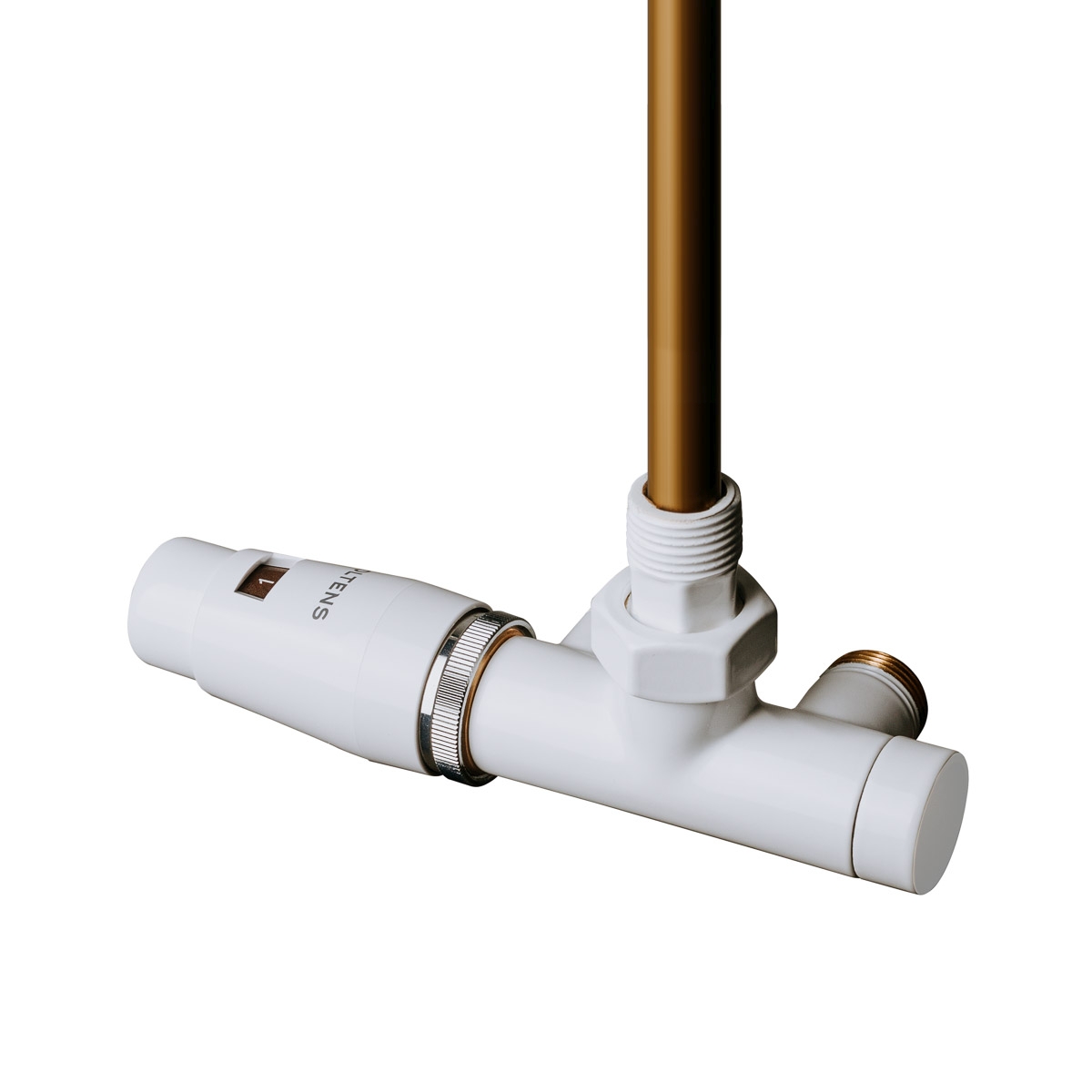 Oltens Varmare Ventil zestaw termostatyczny grzejnikowy jednootworowy lewy biały 55905000 - Wysyłka w 24h