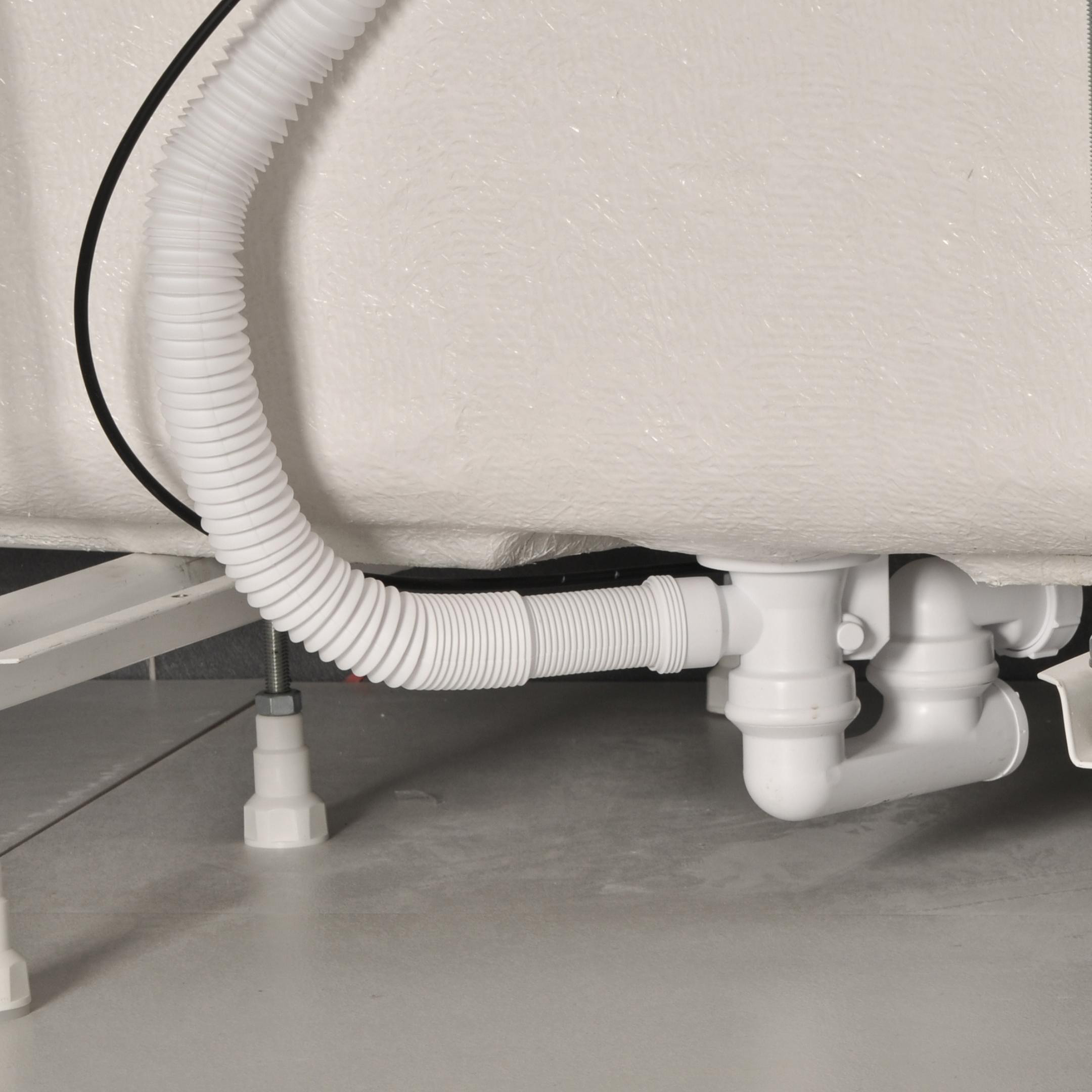 Ravak syfon wannowy z przelewem chrom X01305