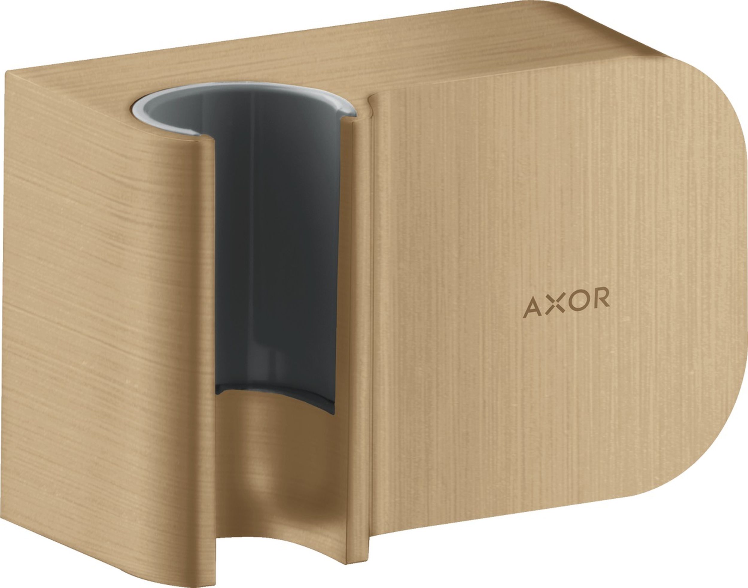 Axor One przyłącze kątowe z uchwytem Porter brąz szczotkowany 45723140