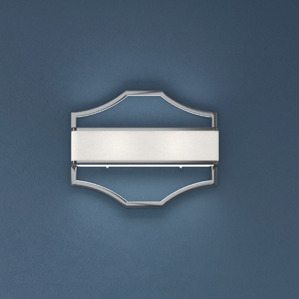 Open Design (Orlicki Design) Gerdo Parette Cromo kinkiet 2x12W LED chrom/biały OR84504 - Wysyłka w 24h