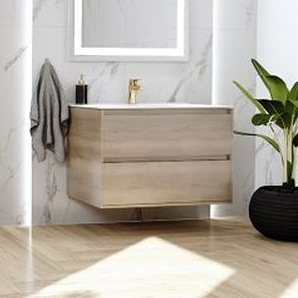 LaVita Minnesota szafka 60 cm podumywalkowa wisząca dąb