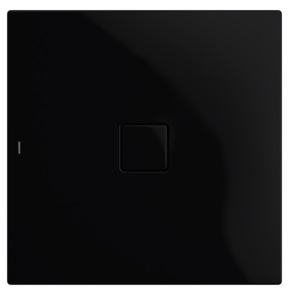 Kaldewei Conoflat brodzik 120x120 cm kwadratowy z nośnikiem ze styropianu model 790-5 czarny 466047980701