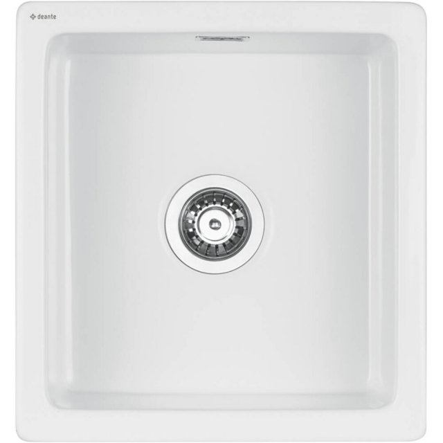 DEANTE Zlewozmywak ceramiczny SABOR biały 1-komorowy ZCB_6103