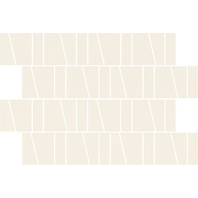 Płytka ścienna mozaika ZAMBEZI ivory trapeze mat 20x29,9 gat. I