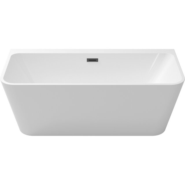BESCO Wanna wolnostojąca VARYA 150x75 maskownica syfonu z przelewem g