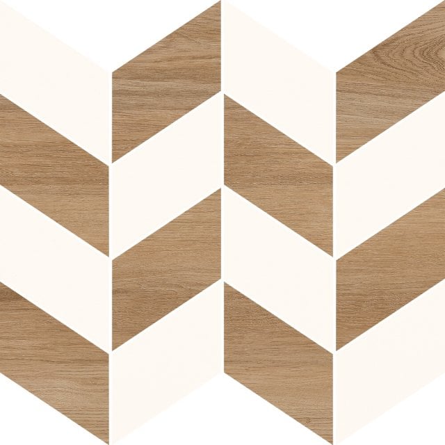 Płytka ścienna mozaika LOVE YOU NAVY white full satin 29x29 gat. I