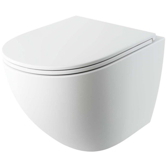 OMNIRES Miska WC podwieszana OTTAWA COMFORT z deską wolnoopadającą 54