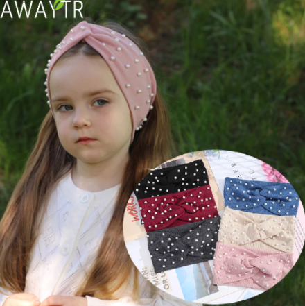 Opaska na głowę dziecięca/ kobieca perły