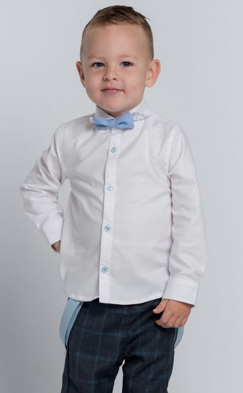 LaFerio Koszula klasyczna elegancka dla chłopca 86-116
