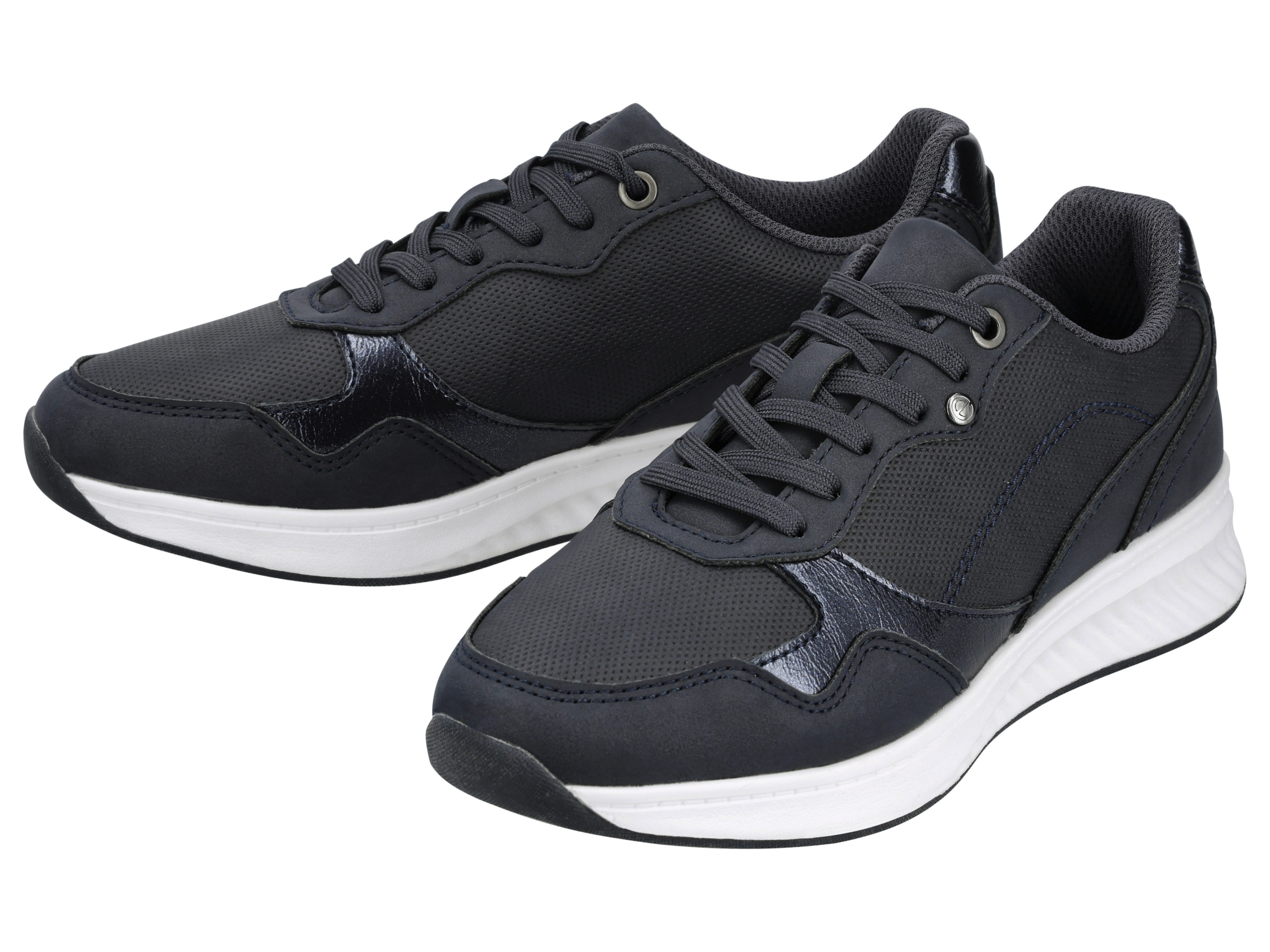 esmara Sneakersy damskie Granatowy, 41