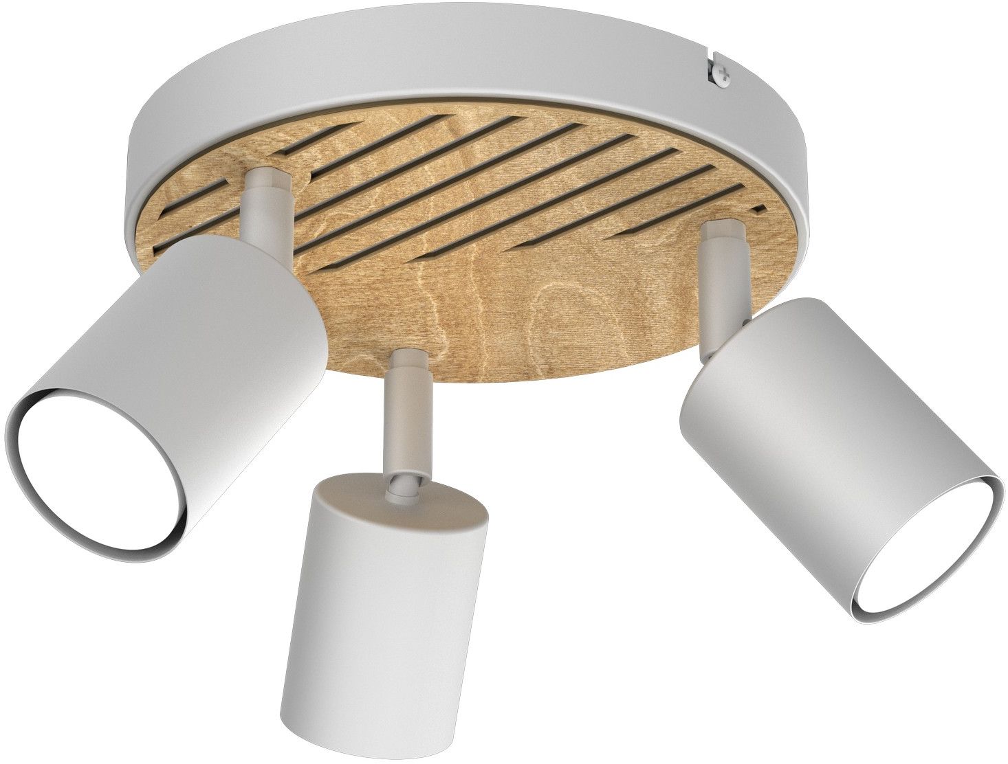 Darmowa Dostawa - Lampa podsufitowa 3x8 W biały Luminex Terra 9982