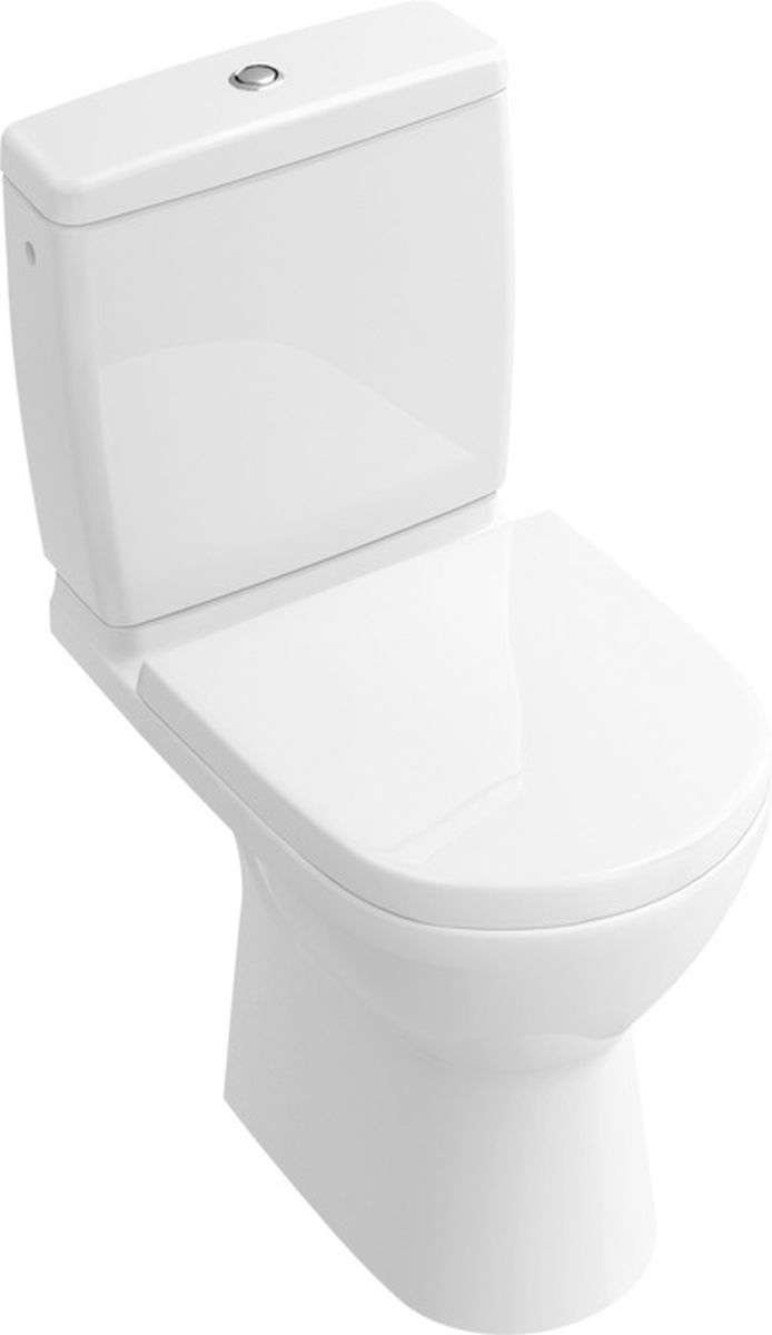 Darmowa Dostawa - Miska kompakt WC biały Villeroy & Boch O.Novo 5689R0R1