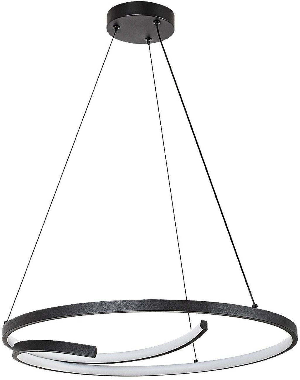 Darmowa Dostawa - Lampa wisząca 1x40 W biała-czarna Rabalux Niloo 72367